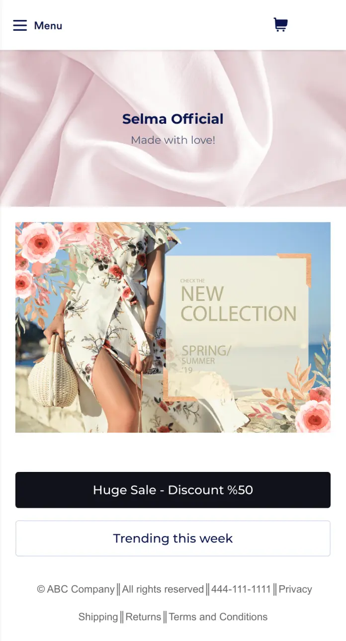 Ecommerce App Template