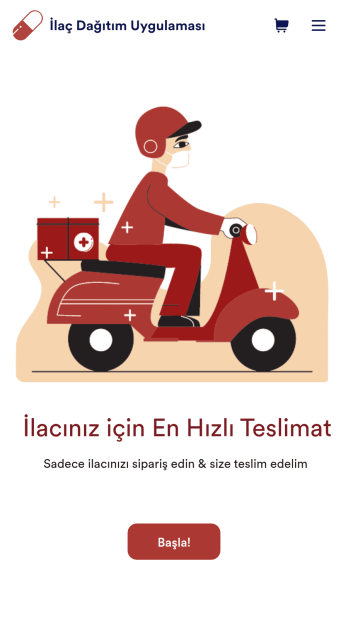 Eczane Kurye Uygulama Șablonu