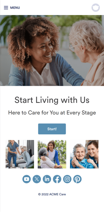 Elderly Care App Template