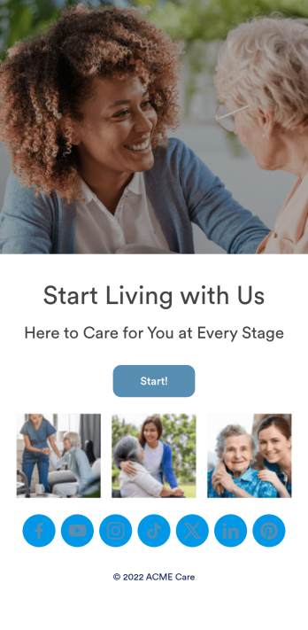 Elderly Care App Template