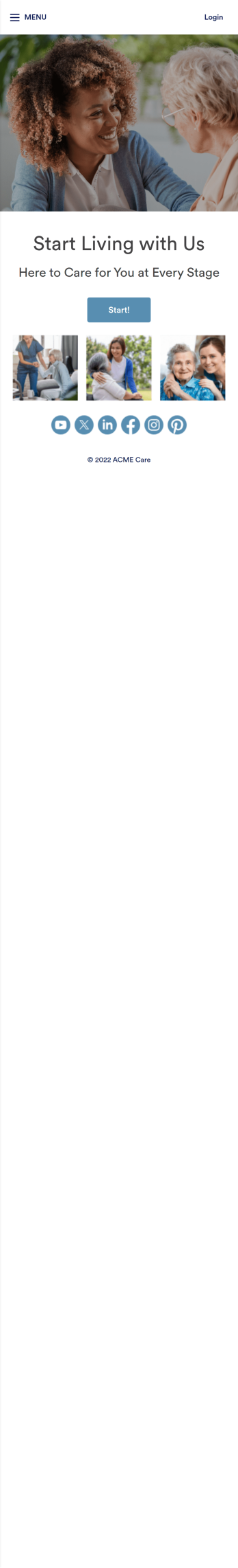 Elderly Care App Template