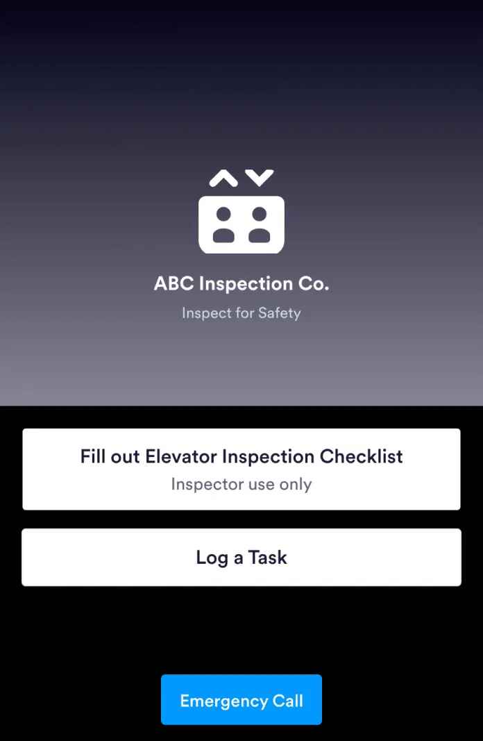 Elevator Inspection App