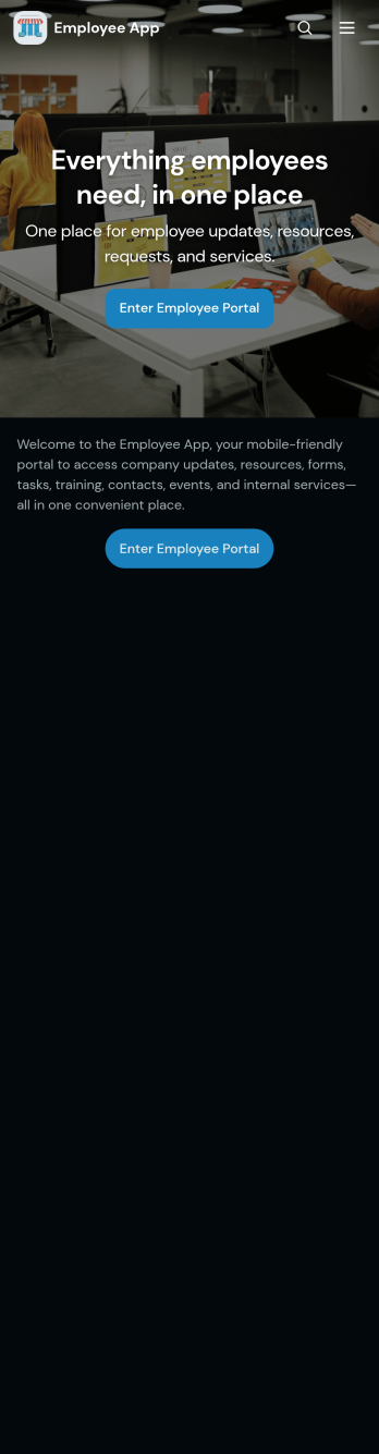 Employee App Template