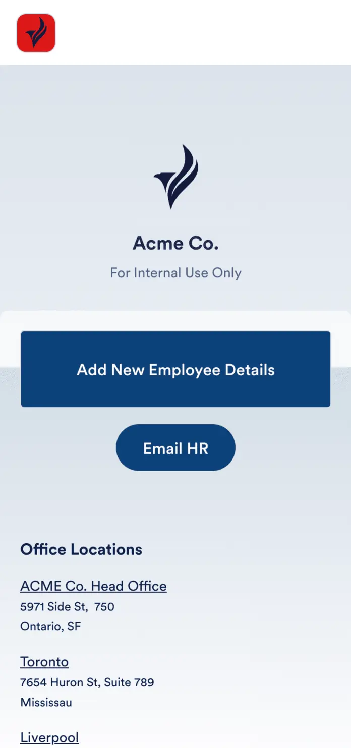 Employee Directory App