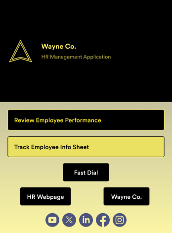 Employee Review App Template