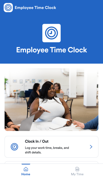 Employee Time Clock App Template