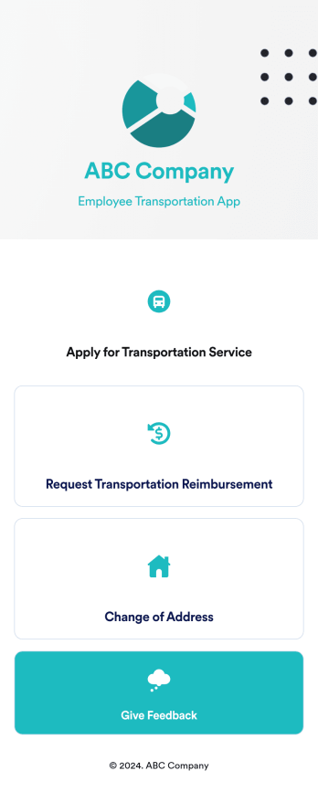 Employee Transportation App Template