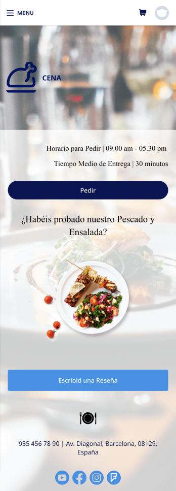 Entrega de Comida App Template