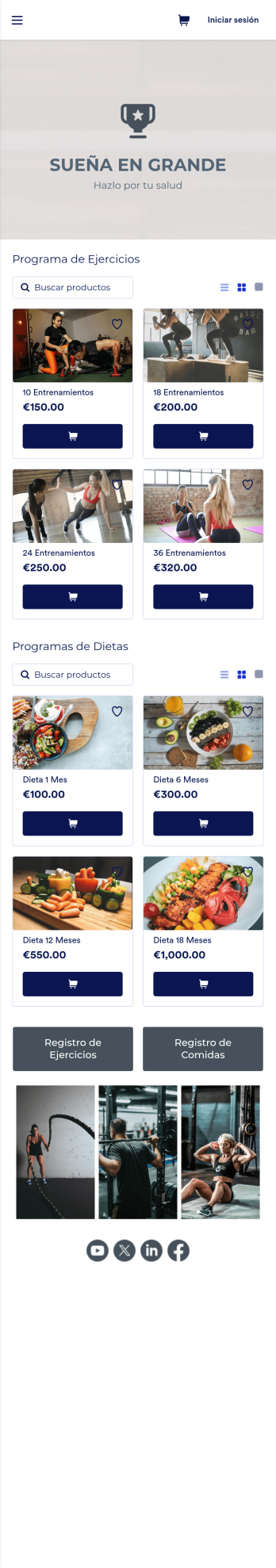 Entrenamiento Personal App