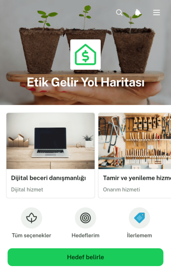Etik Gelir Yol Haritası Uygulama Șablonu