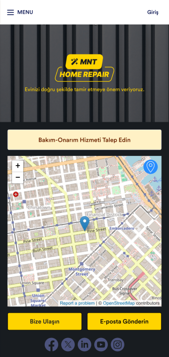 Ev Tadilatı Uygulama Șablonu