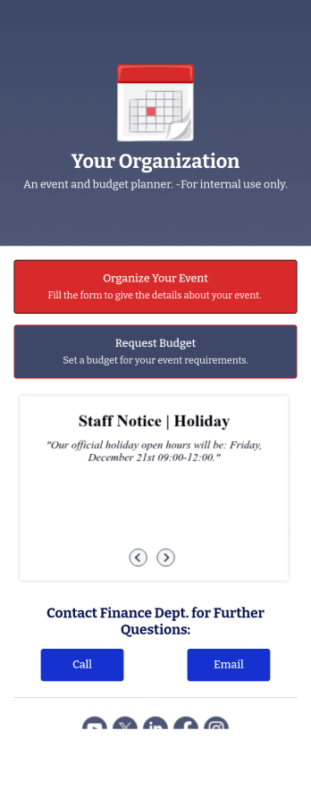 Event Budget Planner App Template