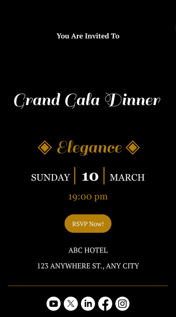 Event Invitation App Template