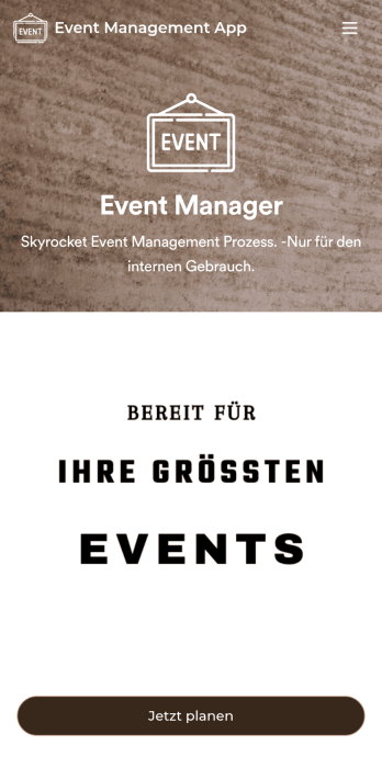 Event Management App