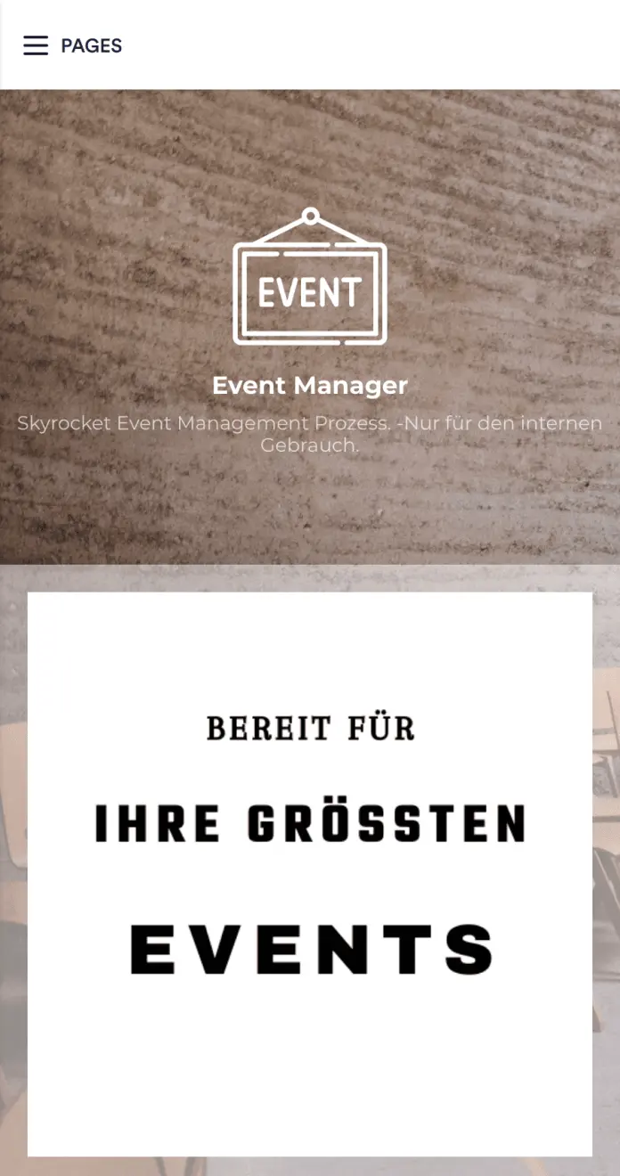 Event Management App