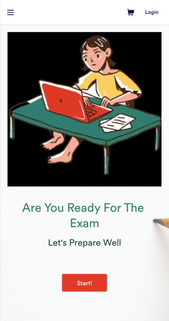 Exam Preparation App Template