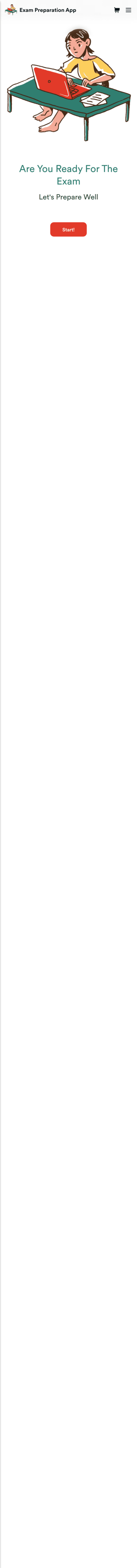 Custom Exam Preparation App