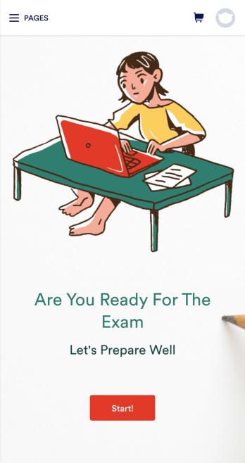 Exam Preparation App Template