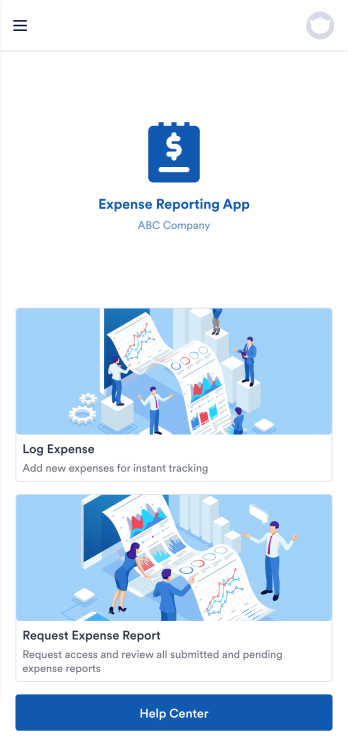 Expense Reporting App Template