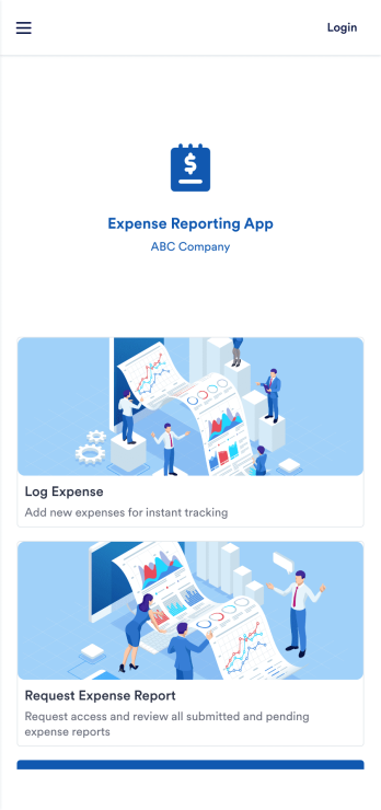 Expense Reporting App Template