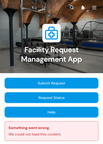 Facility Request Management App Template