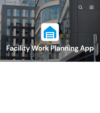 Facility Work Planning App Template