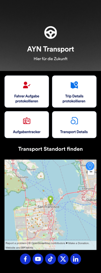 Fahrer Dispatch App