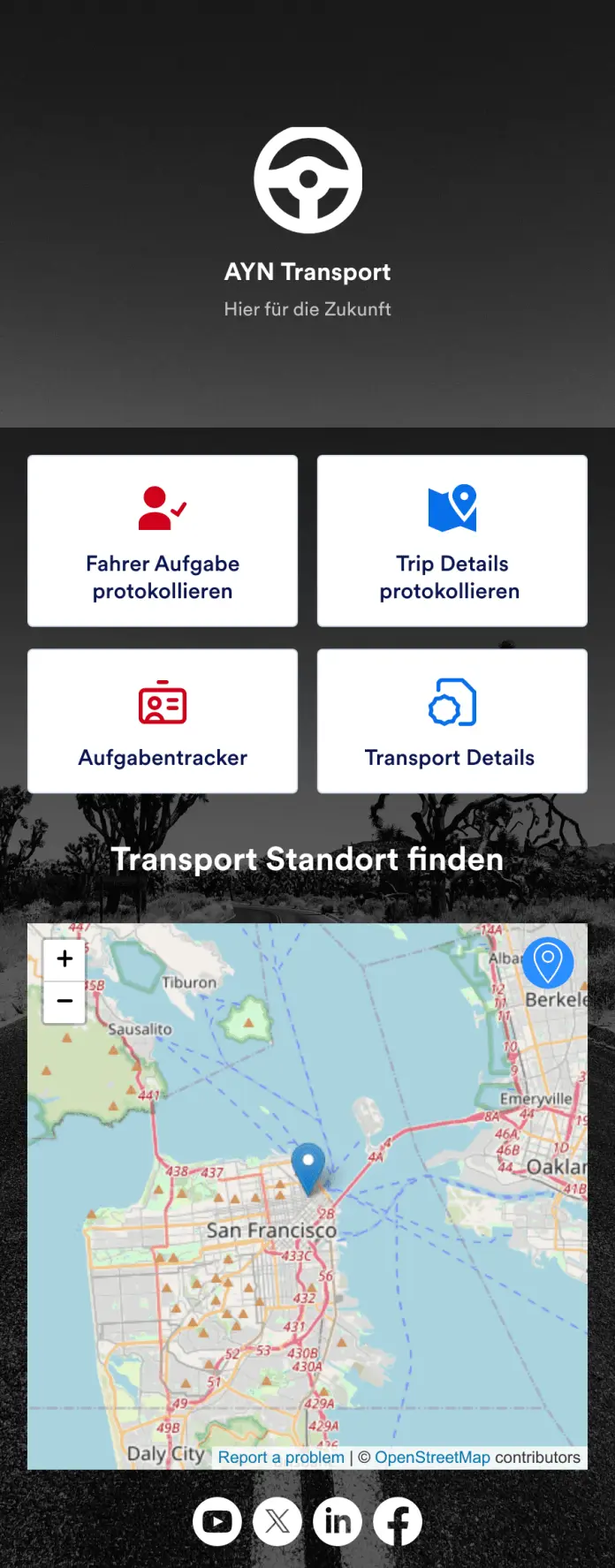 Fahrer Dispatch App