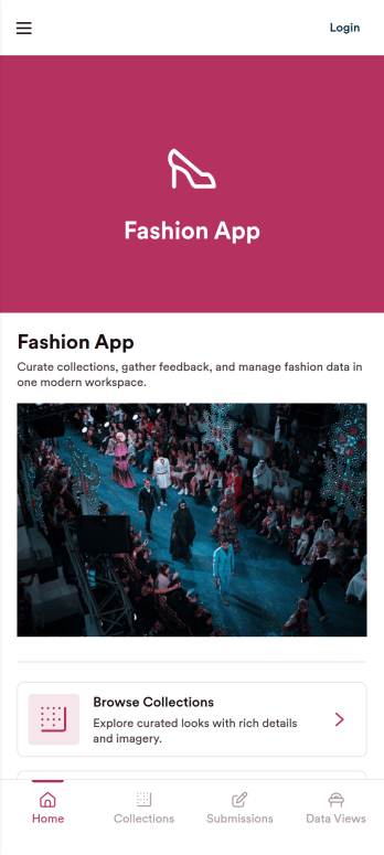 Fashion App Template