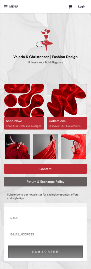 Fashion Designer App Template