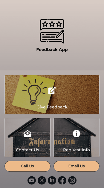 Feedback App Template