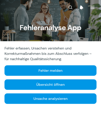 Fehleranalyse-App