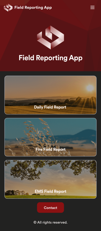 Custom Field Reporting App