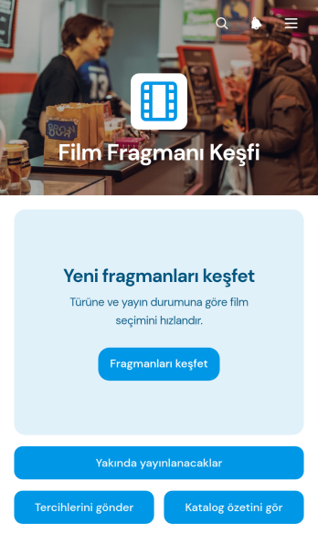 Film Fragmanı Keşif Uygulama Șablonu
