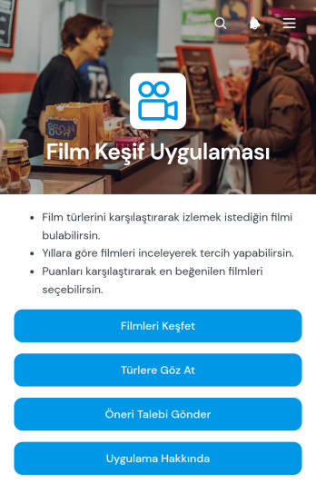 Film Keşif Uygulama Șablonu