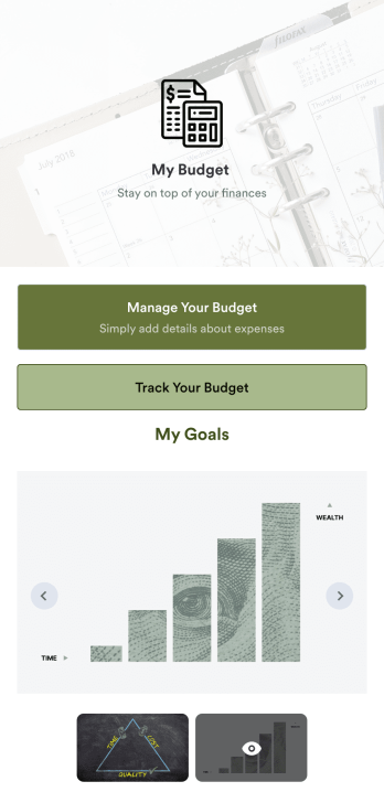 Financial Management App Template