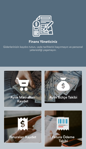 Finans Yönetim Uygulaması Template