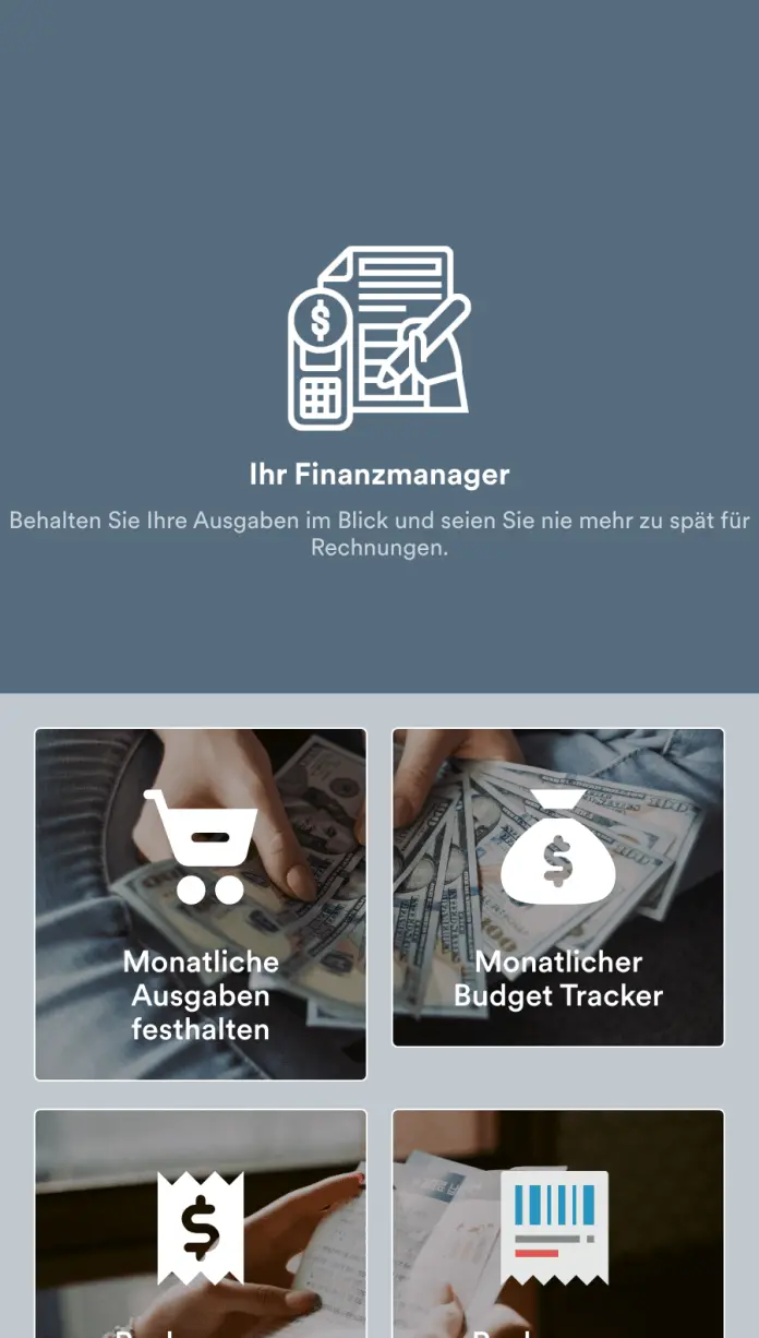 Finanzmanagement App