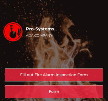 Fire Alarm Report App Template