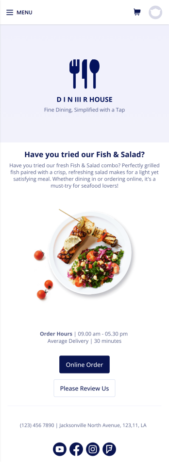 Food Delivery App Template
