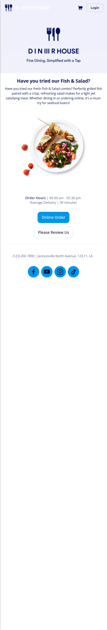 Food Delivery App Template