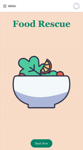 Food Waste App Template