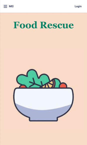 Food Waste App Template