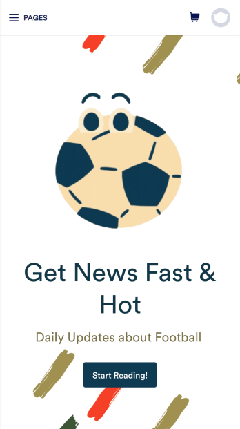 Football News App Template