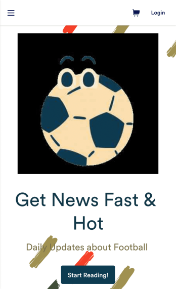 Football News App Template