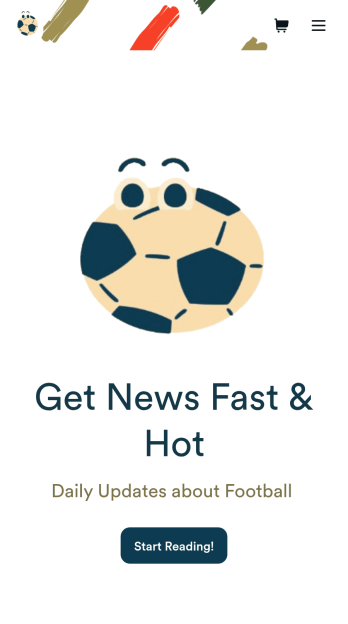 Football News App Template