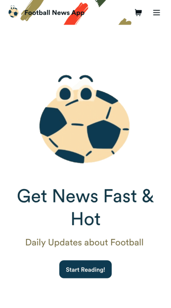Football News App Template