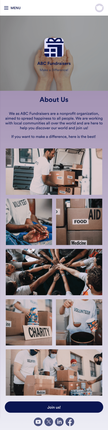 Fundraising App Template