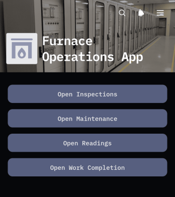 Furnace Operations App Template