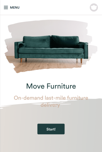 Furniture Delivery App Template